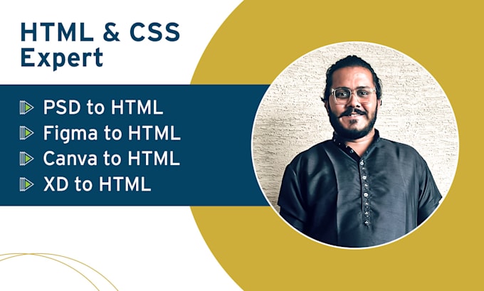 do psd, xd, figma to HTML