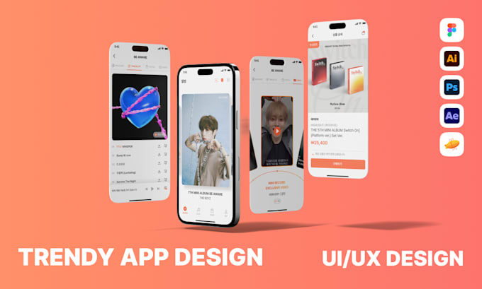 design a custom app UI reflecting your brand identity