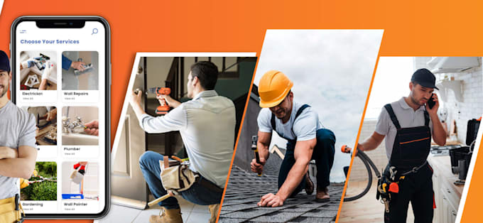 develop handyman app, home service app, on demand service app, laundry app