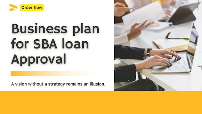 prepare business plan for bank loan approval