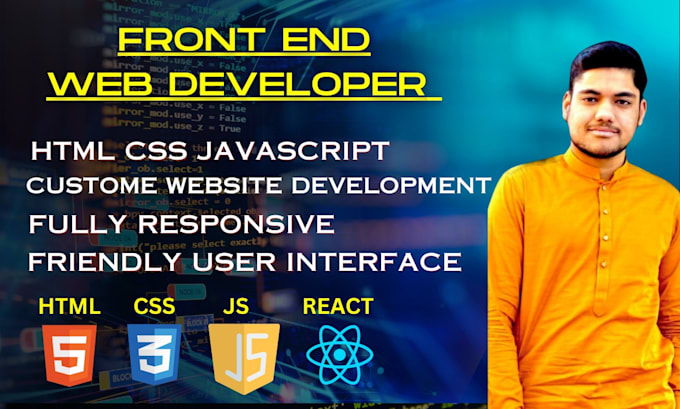 Be your innovative front end developer by Rehman_banday | Fiverr