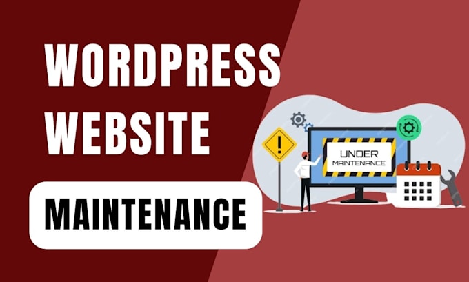 do website maintenance or wordpress update or website manager