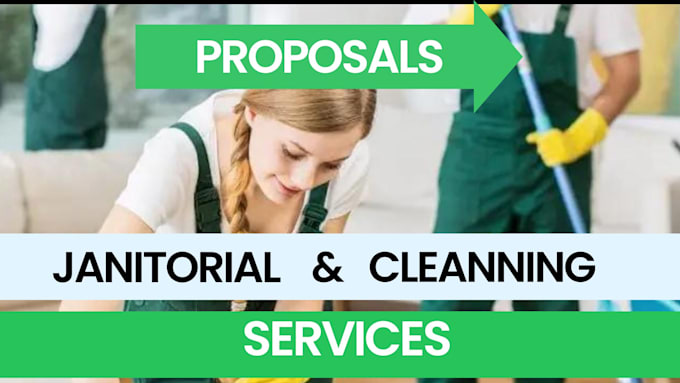 provide a pro janitorial cleaning proposal