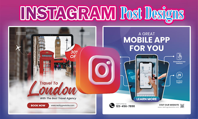 Design premium instagram post, flyer, template, infographics by Wasi ...
