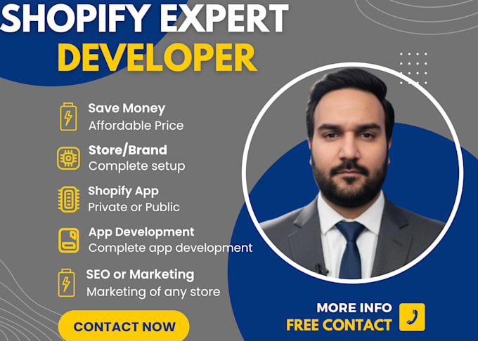 develop, customize or fix shopify store theme with liquid