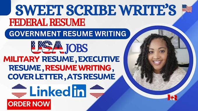 Help you craft federal military executive government ksa resume by