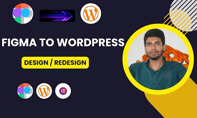do figma to wordpress or xd to wordpress or psd to wordpress