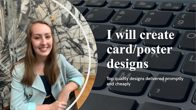 create your personalised card or poster design