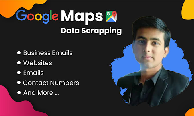 scrape google maps data, b2b leads with emails for lead generation