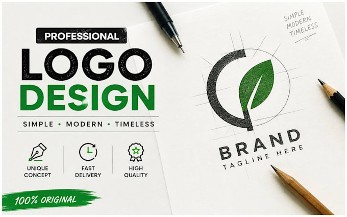 simple and professional logo design