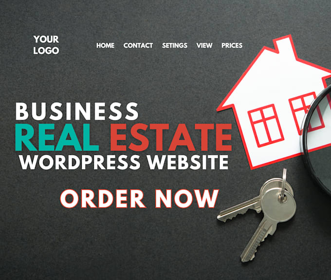 design luxury real estate wordpress website