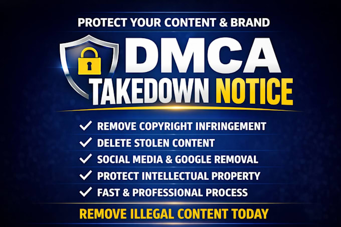 takedown harassing remove copyright mass reports facebook tiktok x under dmca
