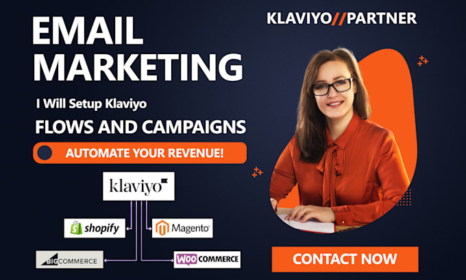 Manage your email marketing in klaviyo by Savera_crm | Fiverr