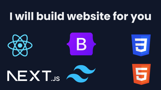 Create website using react or nextjs tailwind css by Raviverma279 | Fiverr