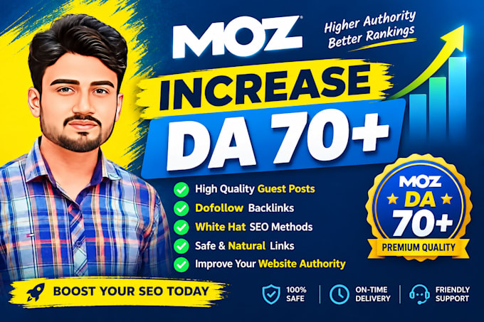 increase moz da 70 plus