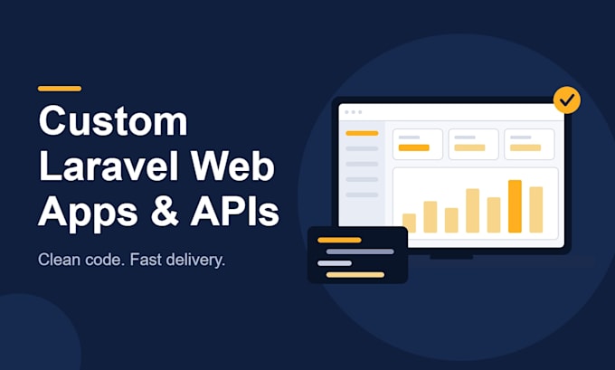 develop custom laravel web applications, apis and fix PHP bugs