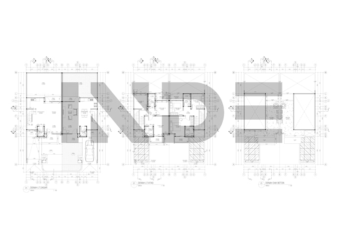 Do convert image, hand drawing, etc 2d floor plan to pdf by Ifalfathoni ...