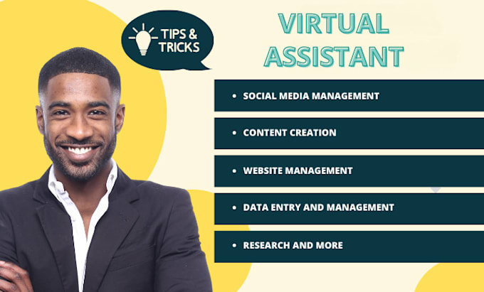 be your long term virtual assistant for any online task