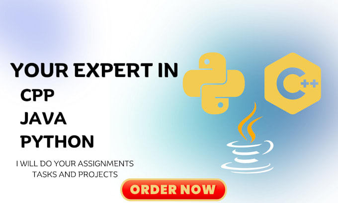 Be your expert in python java cpp programming by Hisenberg1 | Fiverr