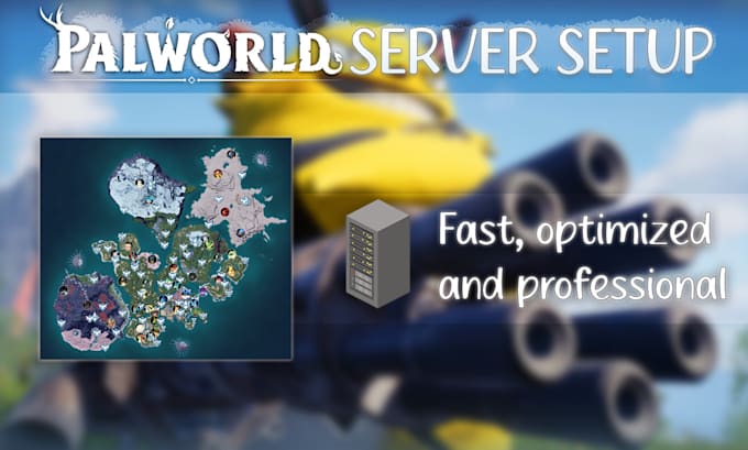 setup a palword dedicated server