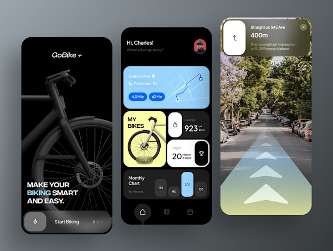 build ride sharing app, e bike rental app, e scooter app, booking app, ar app