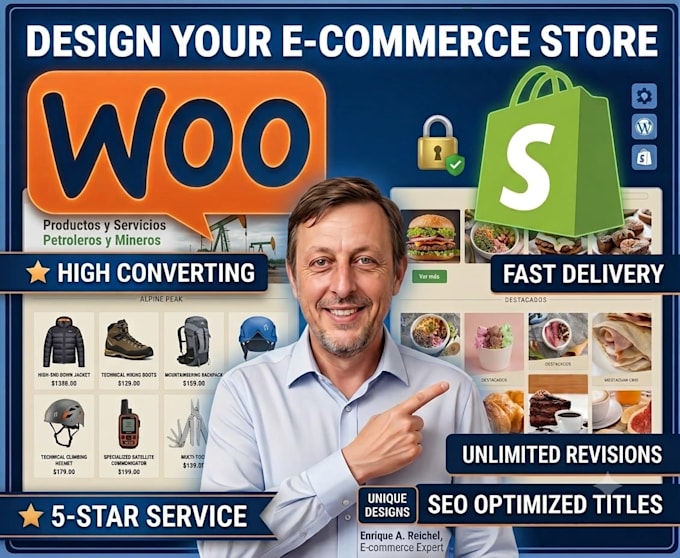 build a high converting woocommerce store or wordpress ecommerce website