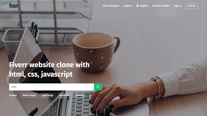 Design a mobile responsive, modern programming website by ...