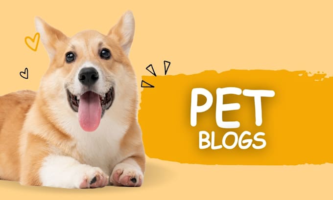 write SEO optimized pet articles and blogs for your website