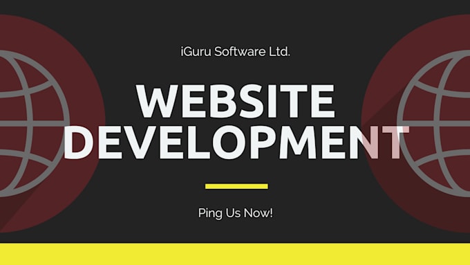 develop business website or web design for you