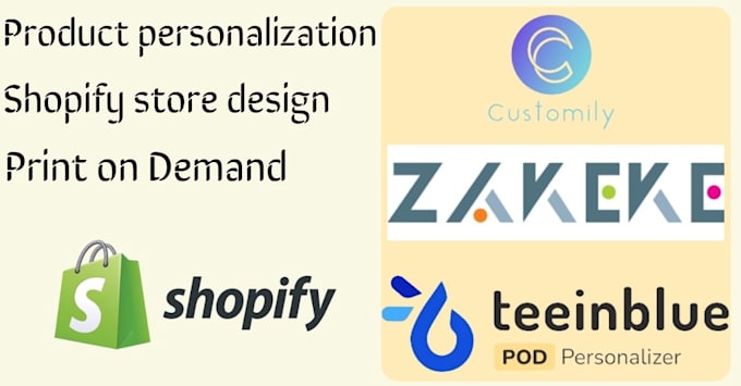 customily, teeinblue, zepto shopify product personalization