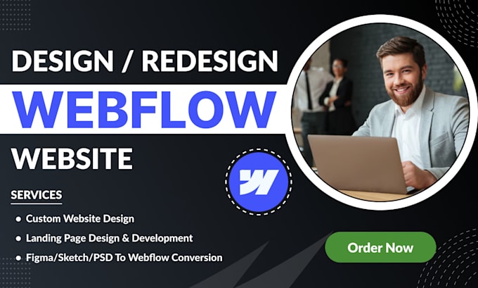 design webflow website, convert figma to webflow or redesign your webflow site