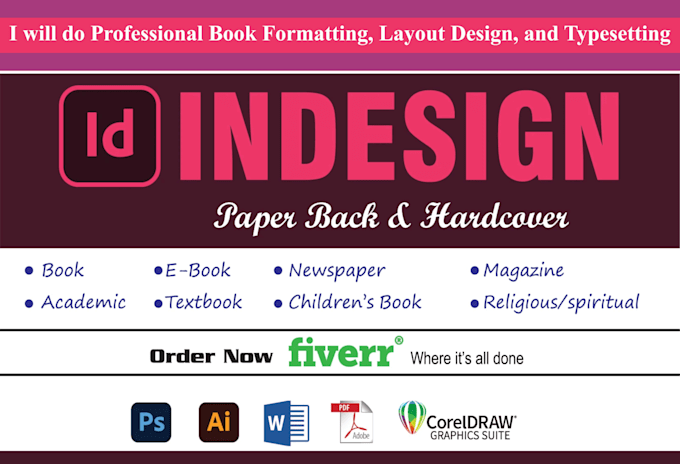 perfect typesetting for novels, ebooks, and paperbacks