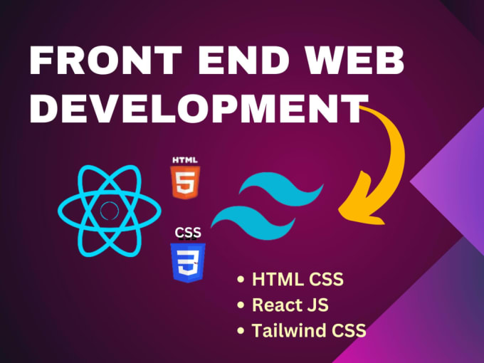 Be your front end web developer in react js, html, css, js by Bakar ...