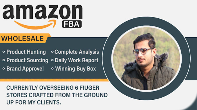 fully automate your amazon fba wholesale, amazon dropshipping store as amazon va