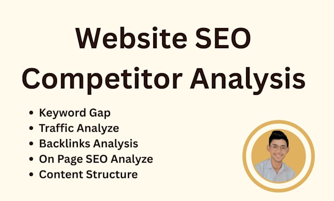 provide website SEO competitor analysis and audit report,