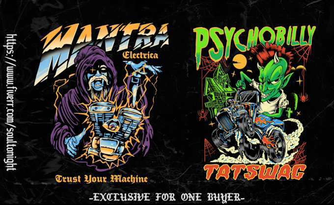 do tshirt design for brand or band