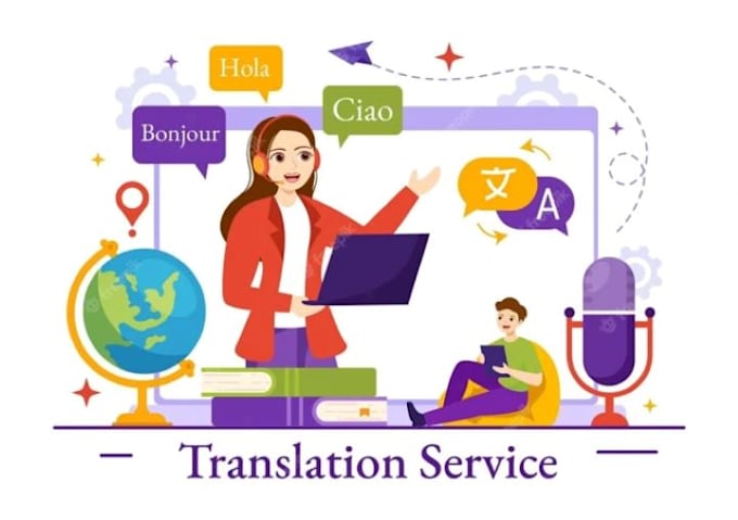 translate english to spanish, english to german or any foreign language