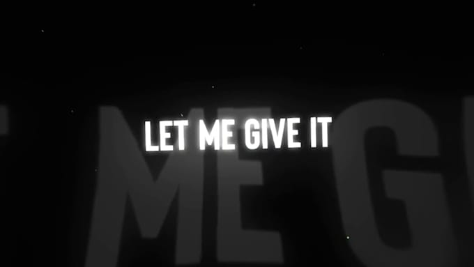 create a professional looking lyric video for your song