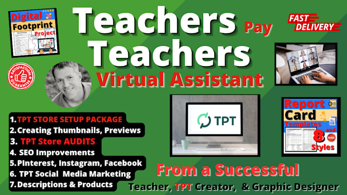 be your teachers pay teachers tpt store assistant