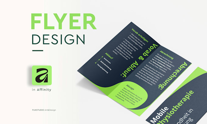 craft professional flyers that sell in affinity