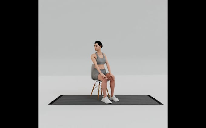 design custom 3d workout animations with your character