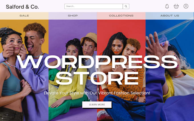 design and build your wordpress woocommerce store cart