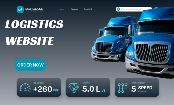 Trucking dispatching website logistics website freight broker by