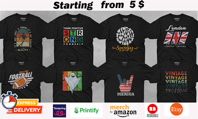 Custom typography and minimalist graphic t shirt design by Dhan456 | Fiverr