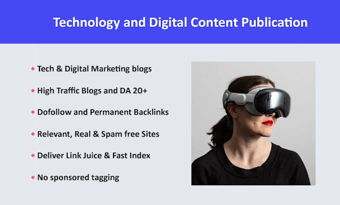 publish your article on technology websites