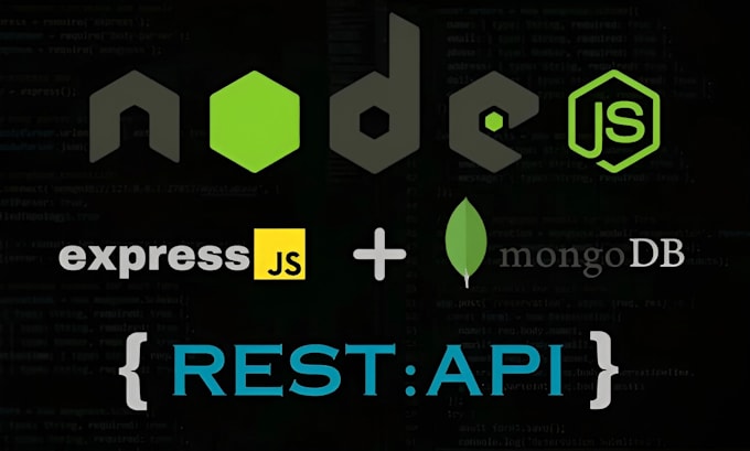 build website backend in nodejs, expressjs and mongodb