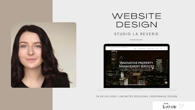 design a professional, responsive website for you in 24 HR
