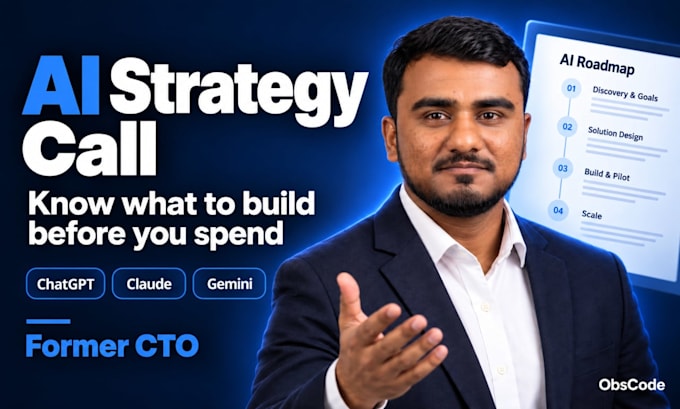 be your ai consultant for ai strategy and an ai agent roadmap
