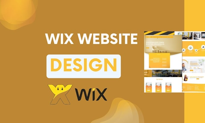 wix website design or landing page or build website or  wix redesign