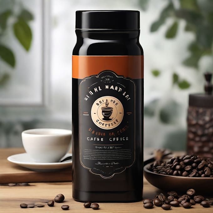 do coffee label, coffee packaging, and product label design
